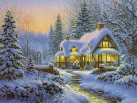 paysage d'hiver